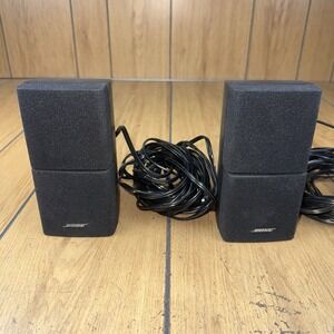 Bose Double‎ Dual Cube Two Speakers Acoustimass Lifestyle Mountable Surround